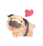 Joy's Pug Love（個別スタンプ：31）