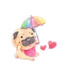 Joy's Pug Love（個別スタンプ：32）