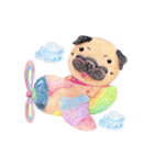 Joy's Pug Love（個別スタンプ：39）