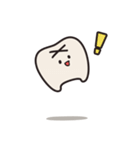 ぶっこみの奥歯くん！（個別スタンプ：6）
