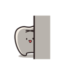 ぶっこみの奥歯くん！（個別スタンプ：18）