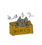 黒猫ウメさんのスタンプ（個別スタンプ：30）