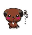 琉球犬の子犬リュウ（個別スタンプ：34）