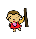 3歳女の子（個別スタンプ：10）