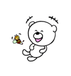 しろくまんばち（個別スタンプ：6）