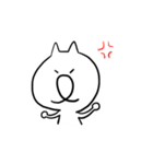 しろいねこさん。（個別スタンプ：10）