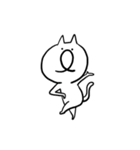 しろいねこさん。（個別スタンプ：14）