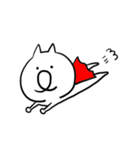 しろいねこさん。（個別スタンプ：22）