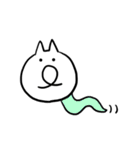しろいねこさん。（個別スタンプ：26）