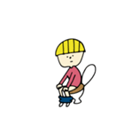 yellow hair boy（個別スタンプ：12）