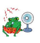 カエルのジェイミー（個別スタンプ：1）