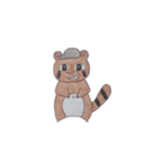 油大根とぽんちゃん（個別スタンプ：1）