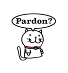 ふてぶてしくて生意気なねこ（個別スタンプ：14）