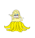 私はバナ丸です、バナナです（個別スタンプ：8）