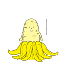 私はバナ丸です、バナナです（個別スタンプ：9）