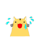 手乗り○猫（個別スタンプ：3）