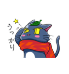 ネコのは隠れ。（個別スタンプ：12）