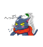ネコのは隠れ。（個別スタンプ：21）