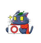 ネコのは隠れ。（個別スタンプ：27）