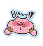 ぶたぴんく（個別スタンプ：4）