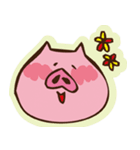 ぶたぴんく（個別スタンプ：15）