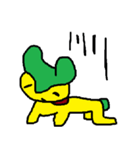 金の犬っころ（個別スタンプ：9）