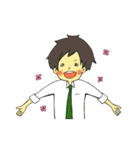 働く男の日常スタンプ（個別スタンプ：5）