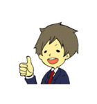 働く男の日常スタンプ（個別スタンプ：8）