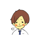 働く男の日常スタンプ（個別スタンプ：10）
