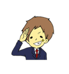 働く男の日常スタンプ（個別スタンプ：11）