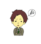 働く男の日常スタンプ（個別スタンプ：36）