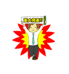 働く男の日常スタンプ（個別スタンプ：40）