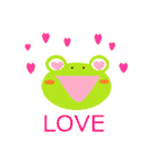 a housewife of frog（個別スタンプ：40）