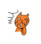 オレンジのねこ（個別スタンプ：11）