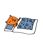 オレンジのねこ（個別スタンプ：13）