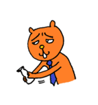 オレンジのねこ（個別スタンプ：20）