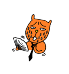 オレンジのねこ（個別スタンプ：25）