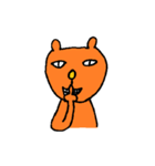 オレンジのねこ（個別スタンプ：35）