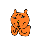 オレンジのねこ（個別スタンプ：37）