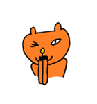 オレンジのねこ（個別スタンプ：39）