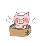 子ぶたのぶうこ。（個別スタンプ：21）