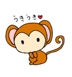 ゆるゆるどうぶつ＆いきものすたんぷ。（個別スタンプ：3）