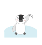 元気な子供ペンギン（個別スタンプ：2）