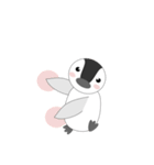 元気な子供ペンギン（個別スタンプ：3）