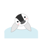 元気な子供ペンギン（個別スタンプ：31）