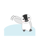 元気な子供ペンギン（個別スタンプ：40）
