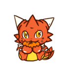 Neryu Dragon-cat（個別スタンプ：7）