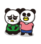 Two Little Pandas（個別スタンプ：24）