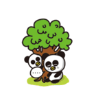 Two Little Pandas（個別スタンプ：30）