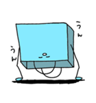 青い紙袋さん（個別スタンプ：14）